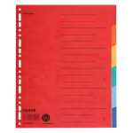 Kartonreg A4+ 6tlg farb. FALKEN