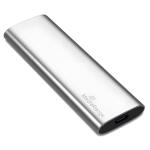 MEDIARANGE externes USB Type-C Laufwerk SSD - 240 GB, silber