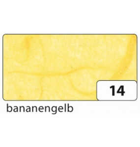 Strohseide 47x64cm bananengelb FOLIA 911014