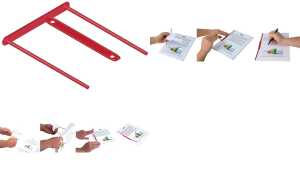 Fellowes Bankers Box Archivclip - Kunststoff, rot, 100er Pack