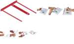 Fellowes Bankers Box Archivclip - Kunststoff, rot, 100er...