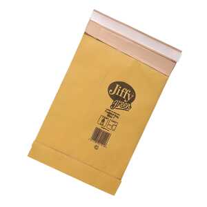 Jiffy Papierpolstertasche Größe 1 - 180 x 280mm, braun