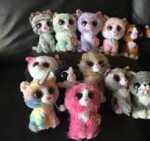 Plüschfigur Katze Kiki TY 37190 15cm Beanie Boo