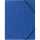 Exacompta EXACOMPTA Sammelmappe - A4, 355 g/qm, Gummizug, blau