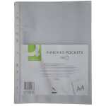 Q-Connect Prospekthülle - A4, 60 mym, genarbt, 100...