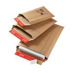 ColomPac Versandtaschen Wellpappe 150x250x50 mm, braun