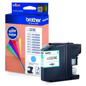 Brother Original Brother Tintenpatrone cyan (LC-223C)