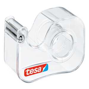 tesa Handabroller Easy Cut Economy - 10 m x 19 mm, transparent