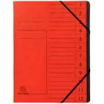 Ordnungsm geheftet innen sw 12F rot