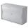 Hammerbacher Schiebetürschrank - 2OH, 120 cm, Relinggriff, Grau/Grau