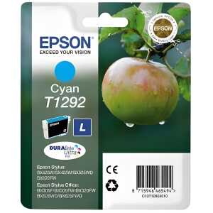 EPSON Original Epson Tintenpatrone cyan (C13T12924012,T1292,T12924012)
