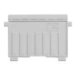 HAN Stützplatte A7 quer, für Karteitröge...