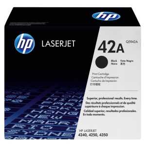 Lasertoner Nr. 42A schwarz HP Q5942A