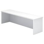 Hammerbacher Thekenaufsatz für Schreibtisch - 120 cm, 1OH, Weiß