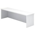 Hammerbacher Thekenaufsatz für Schreibtisch - 120 cm, 1OH, Weiß
