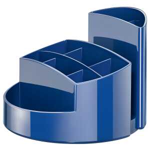 HAN Stifteköcher RONDO 14 x 10,9 x 14 cm (B x H x T) Polystyrol blau