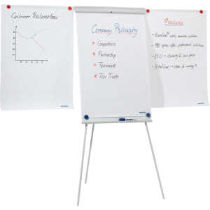 Flipchart grau FRANKEN EL-FC22