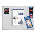 Moderatorentafel 150x100cm gra FRANKEN PT830912 Pro