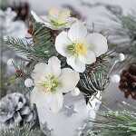 Weihn.Zelltuchserviette 33x33cm STEWO 2572 5841 75 3lag