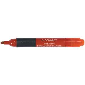 Q-Connect Permanentmarker Premium - ca. 3 mm, rot