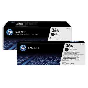 HP Toner Originalzubehör 36A ca. 2 x 2.000 Seiten schwarz 2 St./Pack.