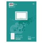 Ursus Basic Collegeblock - A4, 80 Blatt, 70 g/qm, 5mm...