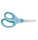 Bastelschere 13cm rund türkis WESTCOTT E-21586/ E-2058600 Linksh.
