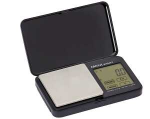 Maul Taschenwaage MAULpocket II - schwarz, 500g