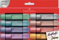 Faber Castell Textmarker TL 46 Metallic 8er Etui