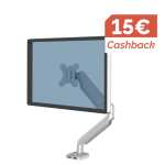 Fellowes Platinum Series Einzelmonitorarm silber