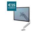 Fellowes Platinum Series Einzelmonitorarm silber