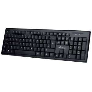 MEDIARANGE Funk-Tastatur - QWERTZ, schwarz