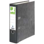 Q-Connect Wolkenmarmor-Ordner - A4, 80 mm, schwarz