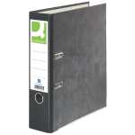 Q-Connect Wolkenmarmor-Ordner - A4, 80 mm, schwarz