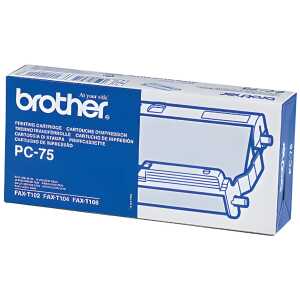 Brother Original Brother Thermo-Transfer-Rolle mit Kassette (PC-75)