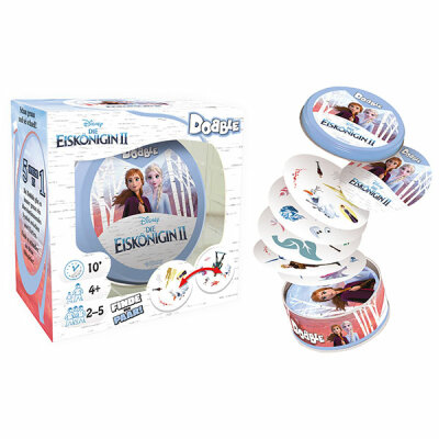 Asmodee | Zygomatic | Dobble Disney: Die Eiskönigin II | Kinderspiel | Kartenspiel | 2-8 Spieler | Ab 6+ Jahren | 15+ Minuten Spielzeit | Deutsch