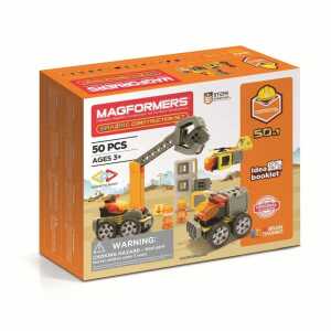 Magformers Baustelle Set Magnetspiel 50 Teile