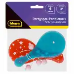 IDENA Idena Partyspaß Paddleballs 4 Stück, ab...
