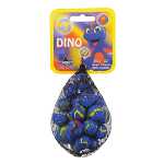 GLOBOS Don Juan Glasmurmeln 21er Netz Dino, 20x16mm + 1x25mm