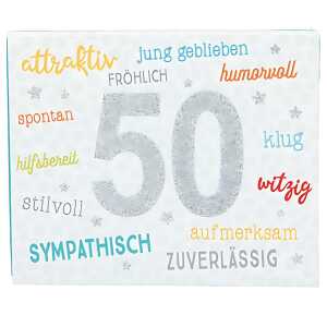 Wunscherfüller Soundbox 50. Geburtstag, 4010070544058