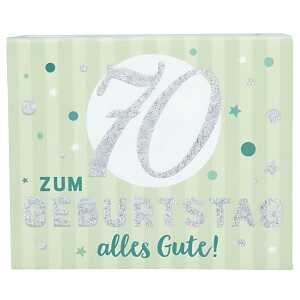 Wunscherfüller Soundbox 70. Geburtstag, 3 Batterien