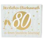 Wunscherfüller Soundbox 80. Geburtstag, 3 Batterien
