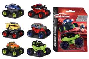 Majorette Assortment Rockerz, Monster Trucks, Die Cast