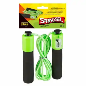 IDENA Idena Springseil mit Zähler 220cm grün