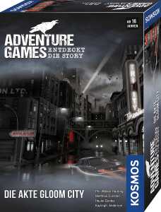Adventure Games Die Akte Gloom City KOSMOS 695200