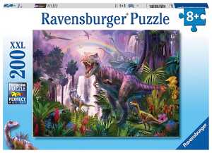 Puzzle 200 Teile XXL Dinosaurier, Dinosaurierland, ab 8 Jahren