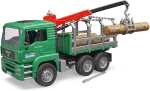Bruder Spielwaren Holztransport LKW mit...