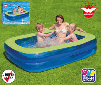 HAPPY PEOPLE  Wehncke Family Pool  2 Ringe 200x150x50cm,...