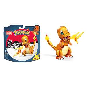 MATTEL GMBH Mega Construx Pokemon Medium Glumanda Bausatz, ab 7 Jahren