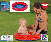 HAPPY PEOPLE  Babypool Uni 2 Ring  rot 60x15cm, Wehncke